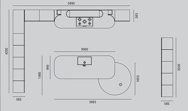 Cucina in rovere personalizzata Incanto 3.0 Old Line fabbrica Oldline dall'Italia. Foto №15