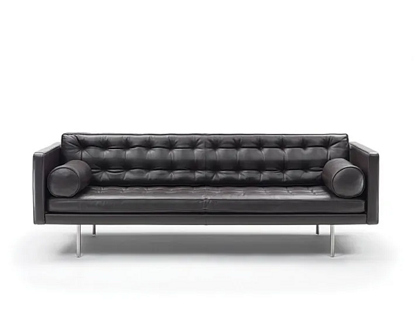 Divano letto in pelle trapuntata FLEXFORM Magister fabbrica FLEXFORM dall'Italia. Foto №2