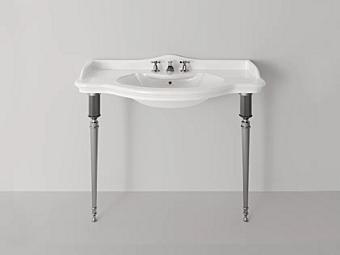 Lavabo ceramico ovale con gambe Aston Alexa Park Avenue PKASTON-PKMLEGSALEXA