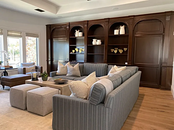 Boiserie in legno massello Bakersfield Martini Interiors fabbrica MARTINI INTERIORS dall'Italia