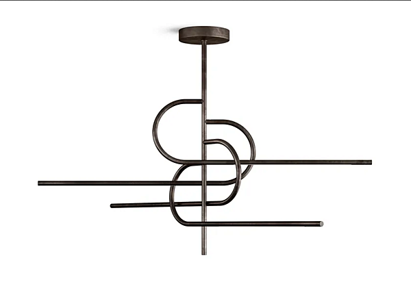 Lampada da soffitto in ottone LED Key to Heaven Gallotti&Radice fabbrica Gallotti & Radice dall'Italia. Foto №1