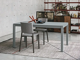 Tavolo allungabile in vetro satinato SPACE SEDIT fabbrica SEDIT dall'Italia