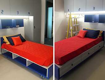 Camera per bambini Coast to Coast + Letto Isla