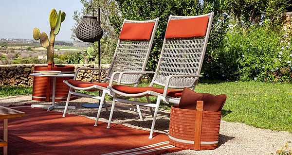 Tappeto rettangolare da esterno in polipropilene colore solido Sherazade POLTRONA FRAU fabbrica POLTRONA FRAU dall'Italia. Foto №6