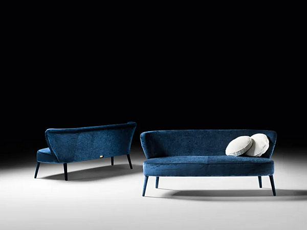 Divano piccolo in tessuto Cloe Black Tie CLO16 fabbrica Black Tie dall'Italia. Foto №3