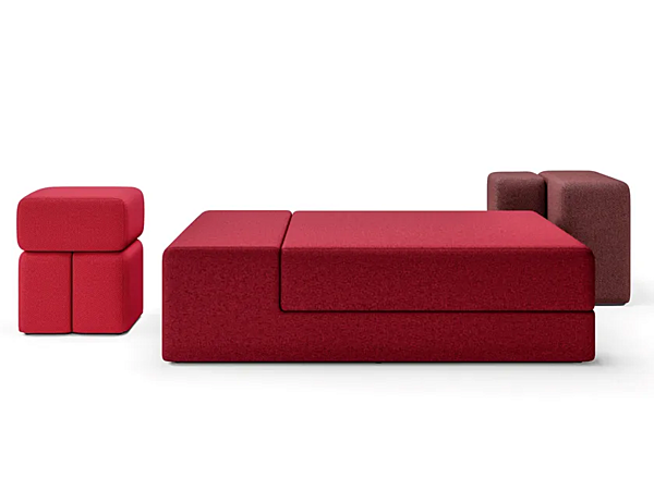 Pouf in tessuto con angoli morbidi CASSINA 623746 fabbrica CASSINA dall'Italia. Foto №1