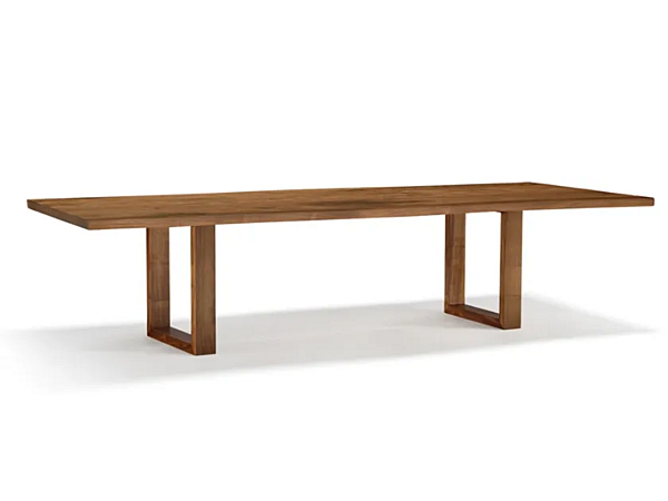 Tavolo rettangolare in legno massello Vero Compact U ARTE BROTTO L640, U fabbrica Arte Brotto dall'Italia. Foto №1
