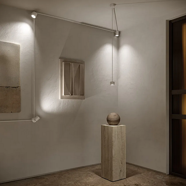 Lampada da soffitto modulare LED in alluminio AXOLIGHT Pivot fabbrica Axolight dall'Italia. Foto №7