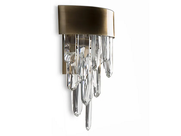 Applique in ottone con cristalli BRABBU collezione Naicca fabbrica BRABBU dall'Italia. Foto №2