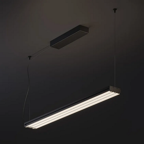 Lampada a sospensione in alluminio anodizzato LED Fabbian Light Glide fabbrica Fabbian dall'Italia. Foto №3