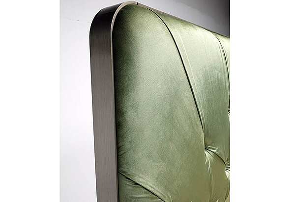 Letto matrimoniale con testata trapuntata in tessuto OPERA CONTEMPORARY VERTIGO 42800/22 fabbrica OPERA CONTEMPORARY dall'Italia. Foto №4