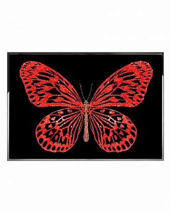 Quadro RED BUTTERFLY