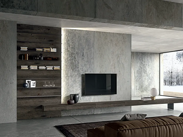 Boiserie in legno con illuminazione integrata MODULNOVA fabbrica Modulnova dall'Italia. Foto №1