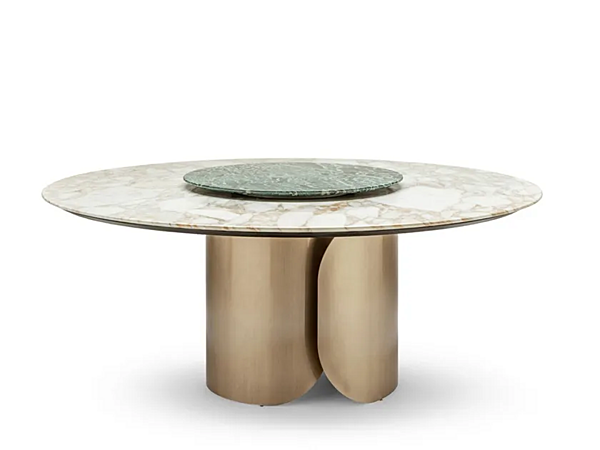 Tavolo rotondo in legno Oscar OPERA CONTEMPORARY (ANGELO CAPPELLINI) 46015/18 fabbrica OPERA CONTEMPORARY dall'Italia. Foto №1