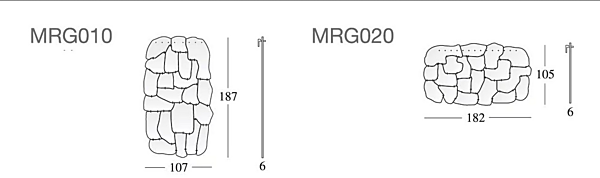 Specchio a muro in metacrilato Miraggio Edra MRG010-MRG020 fabbrica EDRA dall'Italia. Foto №5