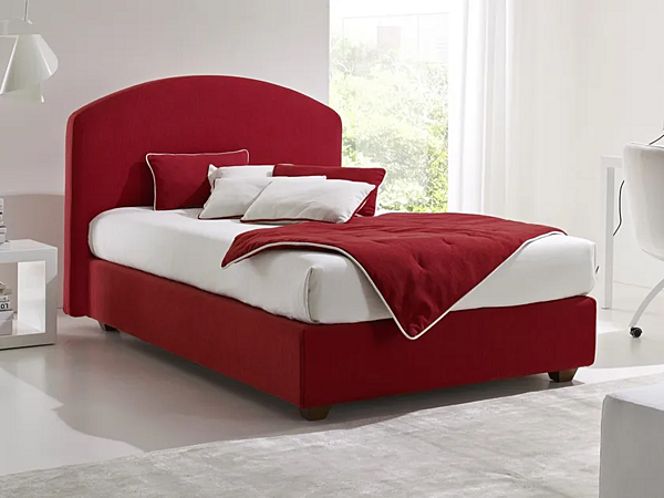 Letto matrimoniale con testata imbottita Odea Duomo Design fabbrica Duomo Design dall'Italia. Foto №1