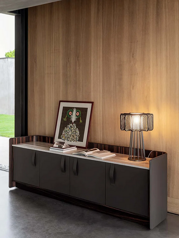 Sideboard con ante in legno Flou Gentleman fabbrica Flou dall'Italia. Foto №6