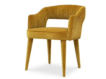 Poltrona con braccioli in velluto BRABBU collezione Stola