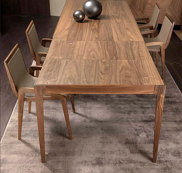 Tavolo rettangolare in legno Leonardo ARTE BROTTO L614N L614N fabbrica Arte Brotto dall'Italia. Foto №4