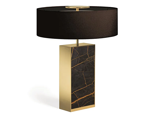Lampada da tavolo in marmo e metallo LED Thelma Couture Black Tie COU46 fabbrica Black Tie dall'Italia. Foto №1