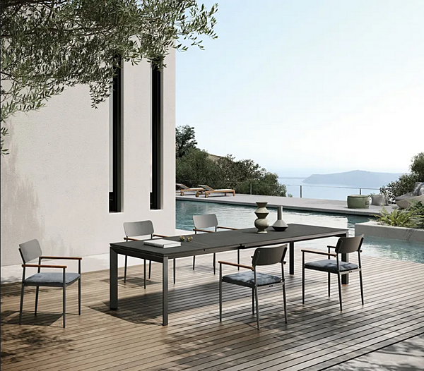 Tavolo rettangolare allungabile in gres porcellanato Atmosphera Bridge BR.TV1 fabbrica ATMOSPHERA dall'Italia. Foto №4