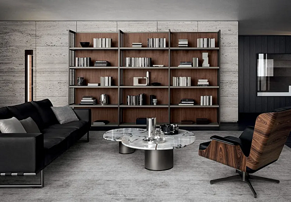 Libreria in legno freestanding con griglia i 4 Mariani fabbrica i 4 Mariani dall'Italia. Foto №3
