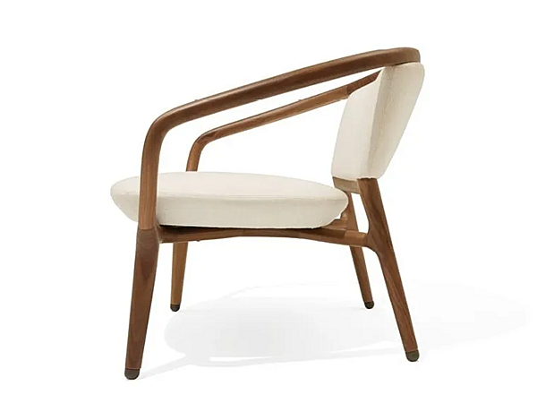 Poltrona con braccioli in tessuto imbottito GIORGETTI Pamina 53440 fabbrica GIORGETTI dall'Italia. Foto №2