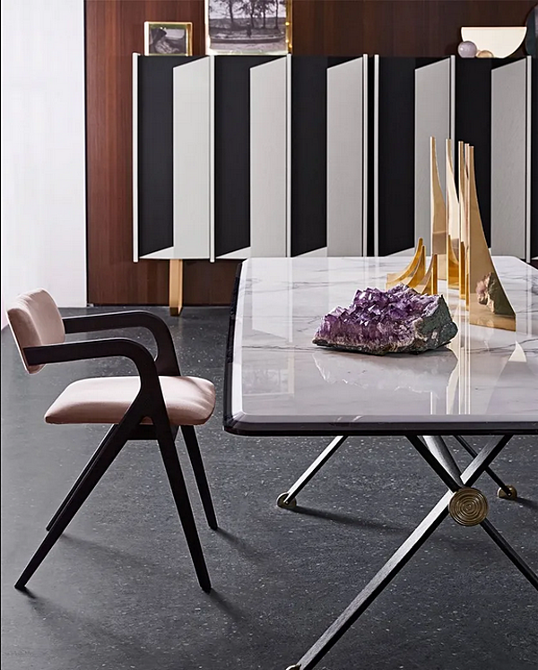 Tavolo rettangolare in marmo Maat Gallotti&Radice fabbrica Gallotti & Radice dall'Italia. Foto №3