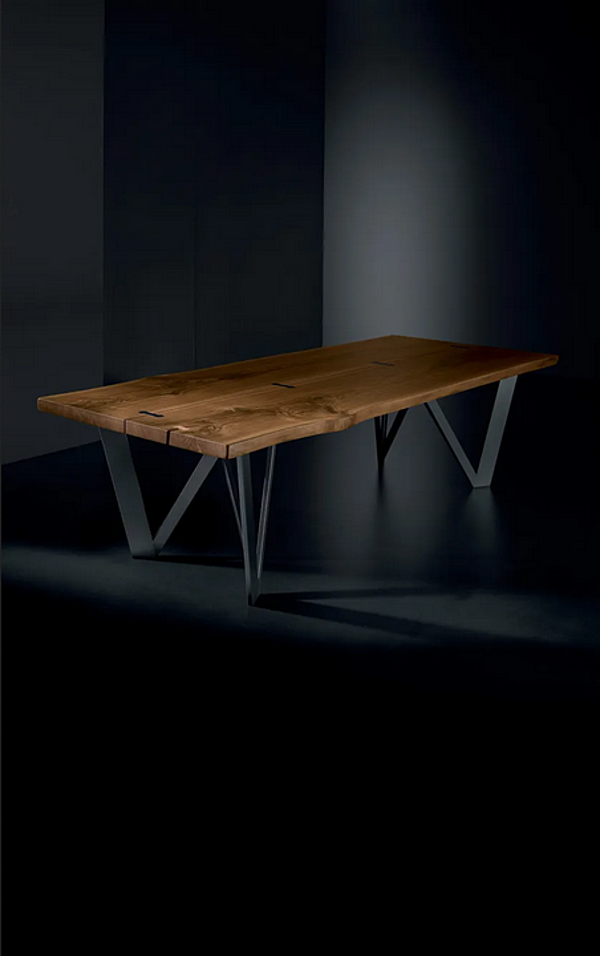 Tavolo rettangolare in legno massello Vero Geometrica ARTE BROTTO L620, GEOMETRICA fabbrica Arte Brotto dall'Italia. Foto №2