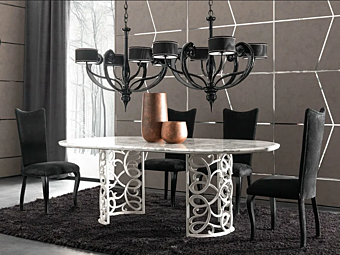 Tavolo in marmo Flora CORTEZARI 223-RS-1M