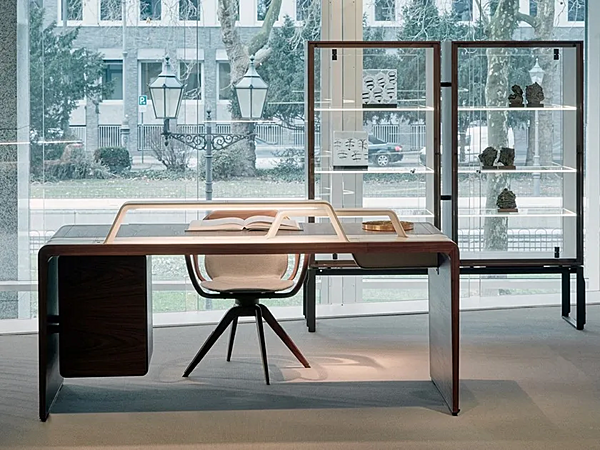 Scrivania rettangolare con cassetti in legno Alma GIORGETTI fabbrica GIORGETTI dall'Italia. Foto №5