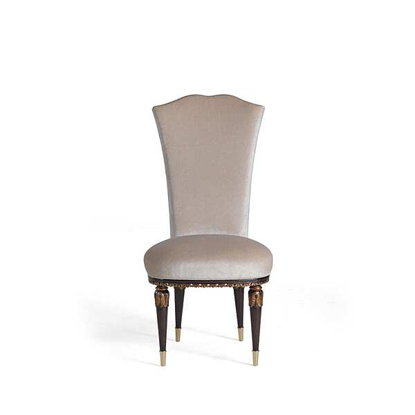 Elegante sedia imbottita in stile neoclassico fabbrica ZANABONI dall'Italia. Foto №1