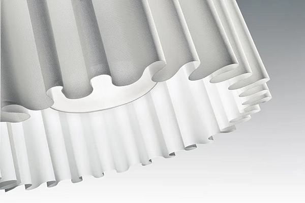 Lampada a sospensione in Trevira CS fluorescente AXOLIGHT Skirt fabbrica Axolight dall'Italia. Foto №3