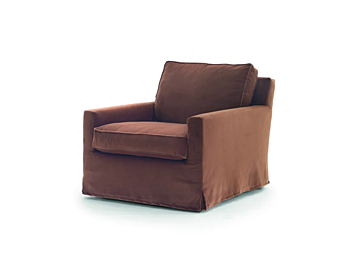 Poltrona con braccioli in tessuto imbottito Arflex Collezione Cousy Poltrona con braccioli in tessuto imbottito Arflex Collezione Cousy fabbrica ARFLEX dall'Italia