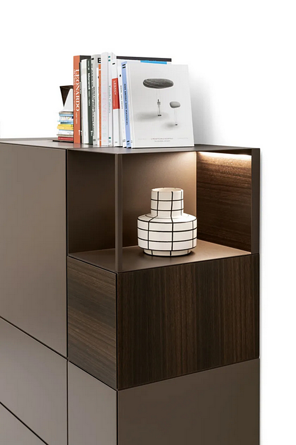 Alto mobile in legno con illuminazione integrata Kristalia Avenue fabbrica Kristalia dall'Italia. Foto №3