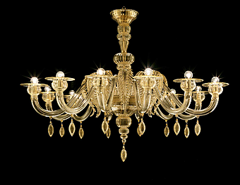 Lampadario Barovier&Toso Fez 5602/12