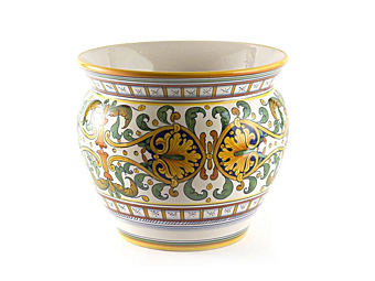 Vaso da giardino in ceramica Cinquecento L_Antica Deruta CQ/680/35