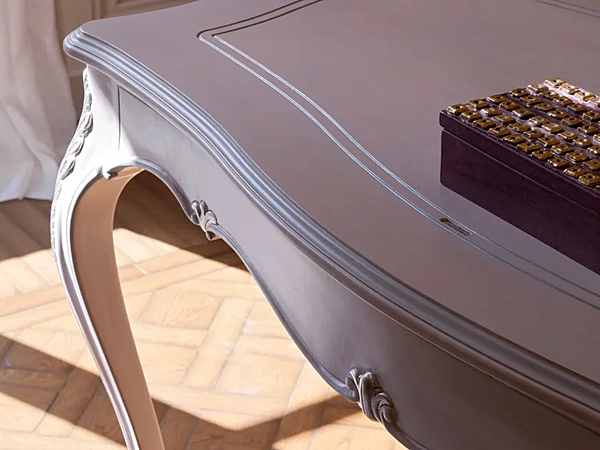 Scrivania rettangolare in legno con cassetti Savio Firmino 3558 fabbrica SAVIO FIRMINO dall'Italia. Foto №5