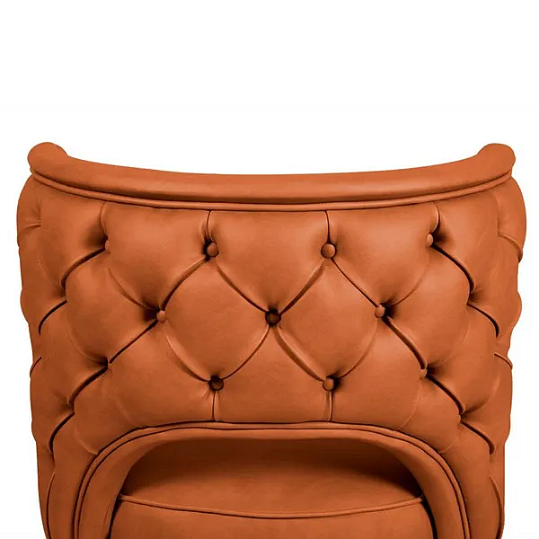 Poltrona in pelle tufted con braccioli BRABBU Kansas fabbrica BRABBU dall'Italia. Foto №7