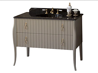 Unità lavabo con cassetti in legno Charlotte Gentry Home fabbrica Gentry Home dall'Italia