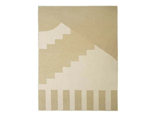 Tappeto rettangolare geometrico in tessuto Cime Saba fabbrica SABA dall'Italia. Foto №6