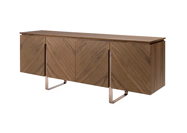 Credenza in noce con ante ARTE BROTTO LEONARDO L414N L414N fabbrica Arte Brotto dall'Italia. Foto №2