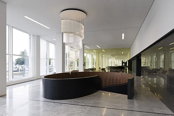 Lampada a sospensione in vetro borosilicato multispot Fabbian Tooby fabbrica Fabbian dall'Italia. Foto №8