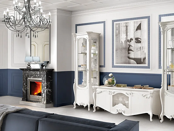 Vetrina in legno con illuminazione integrata CASA +39 PUCCINI 7603 fabbrica CASA +39 dall'Italia. Foto №2