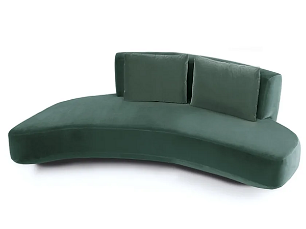 Divano in tessuto a tre posti con schienale imbottito Audrey XS Gallotti&Radice fabbrica Gallotti & Radice dall'Italia. Foto №1