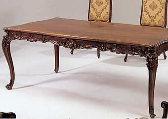 Tavolo rettangolare in legno massello FRATELLI RADICE 121