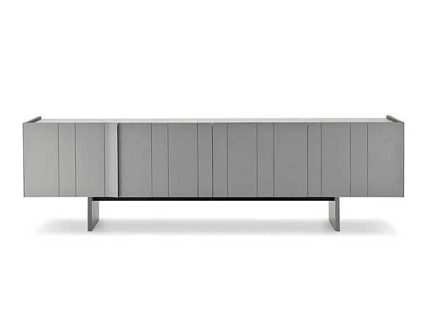 Credenza con ante in pelle conciata I 4 Mariani Papier fabbrica i 4 Mariani dall'Italia. Foto №1