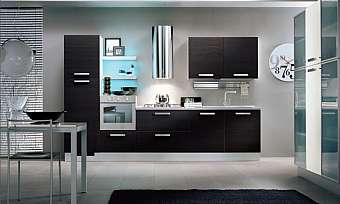 Cucina HOME CUCINE Frontali finitura Grafite e Neve