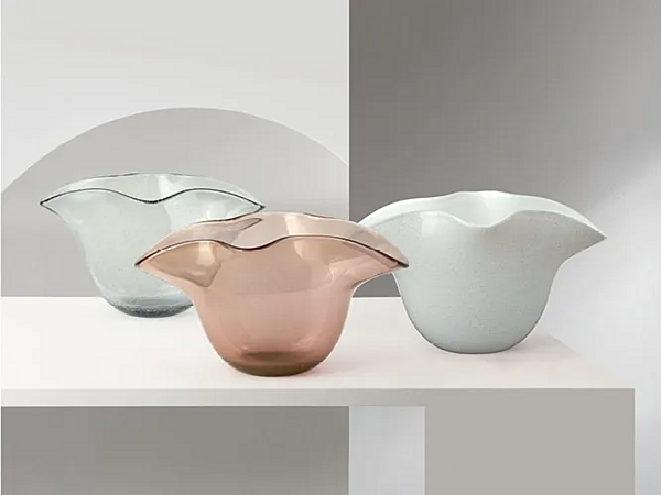 Vaso in vetro soffiato Atena GIORGETTI GA251G, GA252G, GA253G fabbrica GIORGETTI dall'Italia. Foto №3