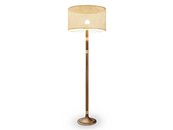 Лампа напольная из соломки PARTAGAS FORMITALIA VIENNA Partagas-FloorLamp
